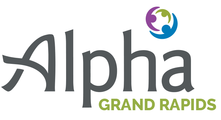 alpha grand rapids logo
